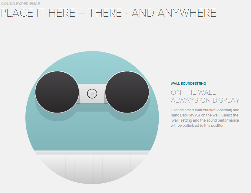 Bang & Olufsen BeoPlay A8 Airplay Speaker (White)